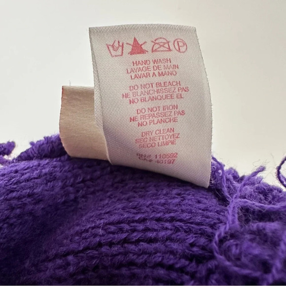 Vintage 1996 Toronto Raptors Old Rejected Logo Toque Pom-Pom  Winter Hat - Picture 7 of 7